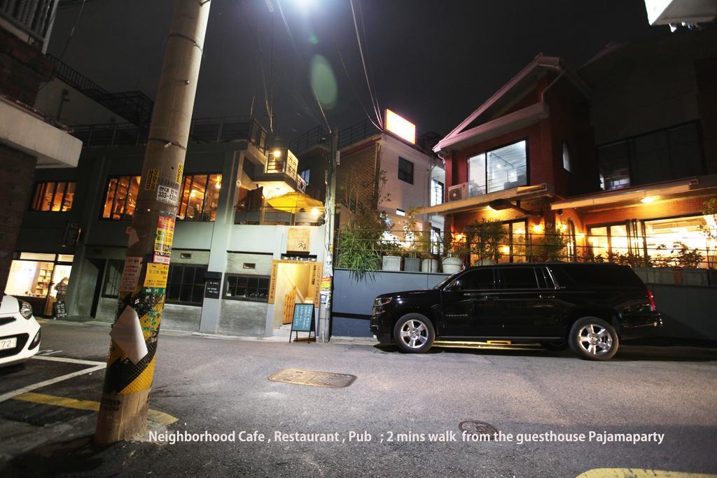 Hongdae Guesthouse Pajamaparty Seoul Eksteriør bilde